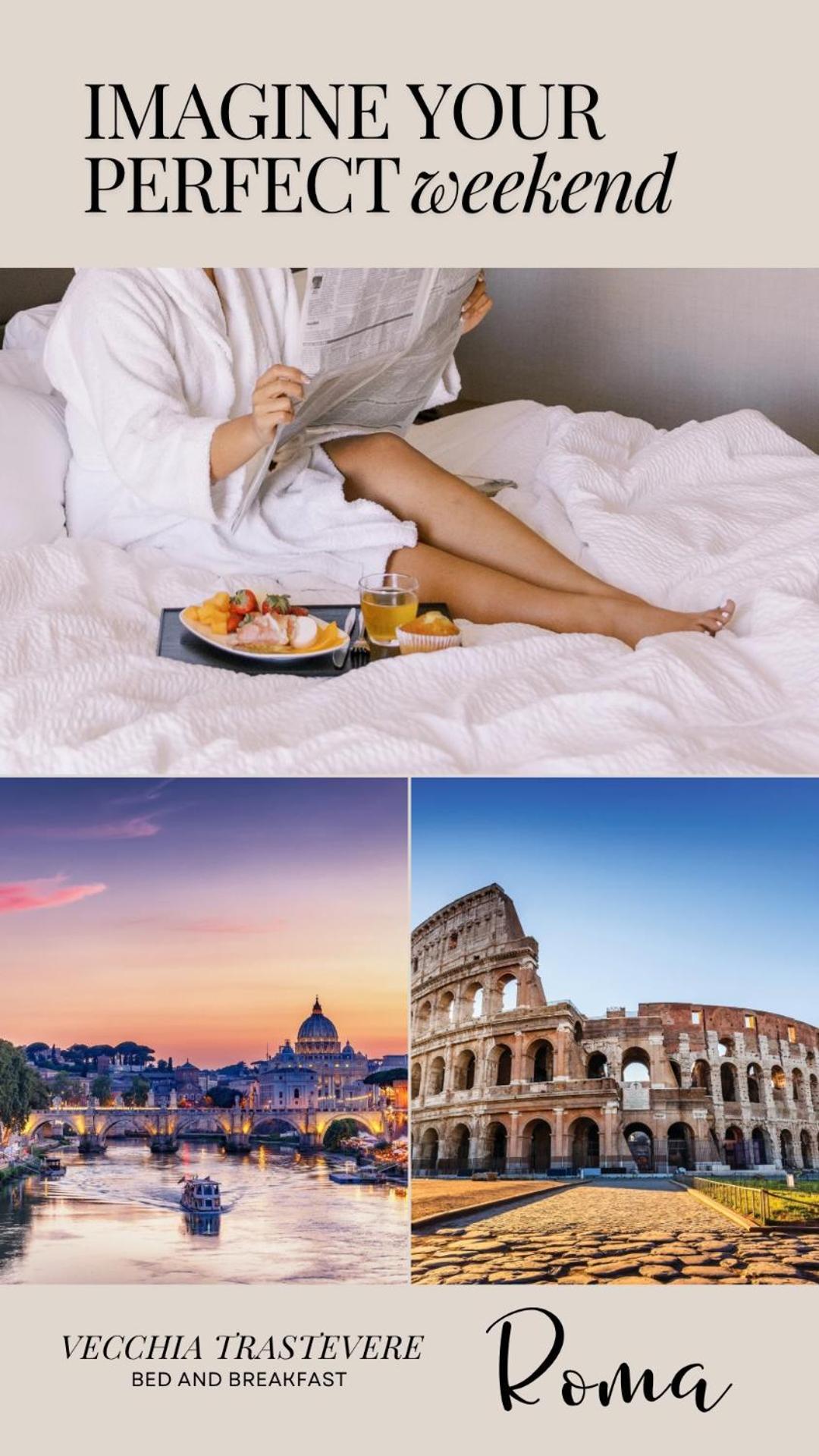 Vecchia Trastevere Bed And Breakfast Rom Exterior foto